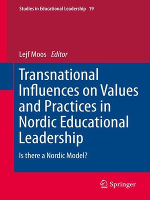 cover image of Transnational Influences on Values and Practices in Nordic Educational Leadership